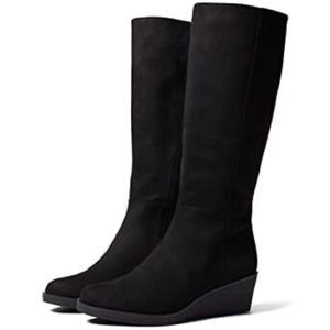 Aerosoles faux suede Brenna knee high black boots
